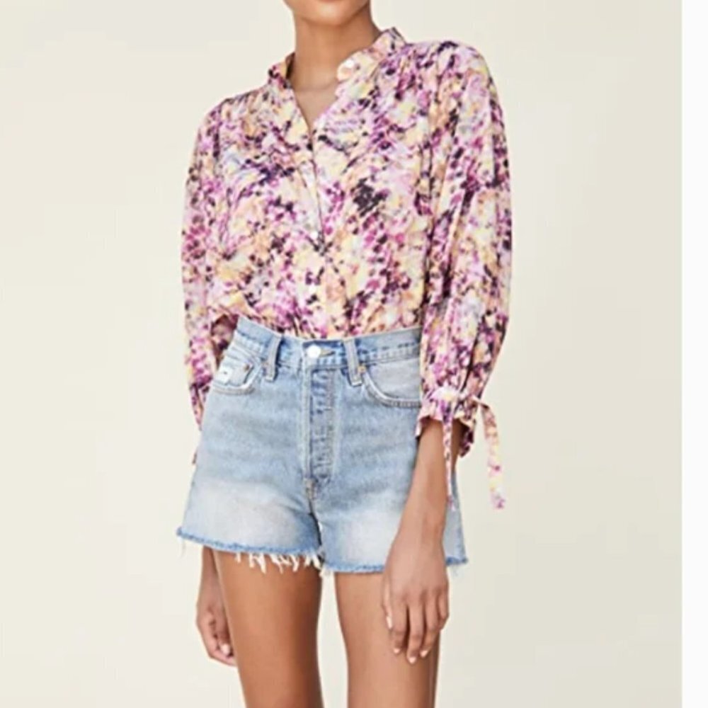 Rebecca Minkoff Floral Isha button down  Blouse